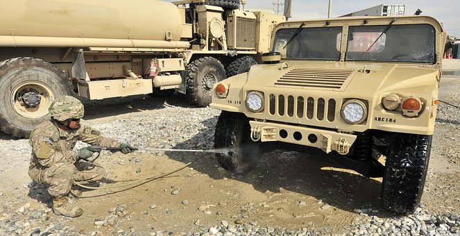 Washing truck